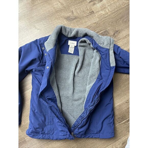 LL Bean Women's Fleece Lined Coat Size M - Picture 6 of 7